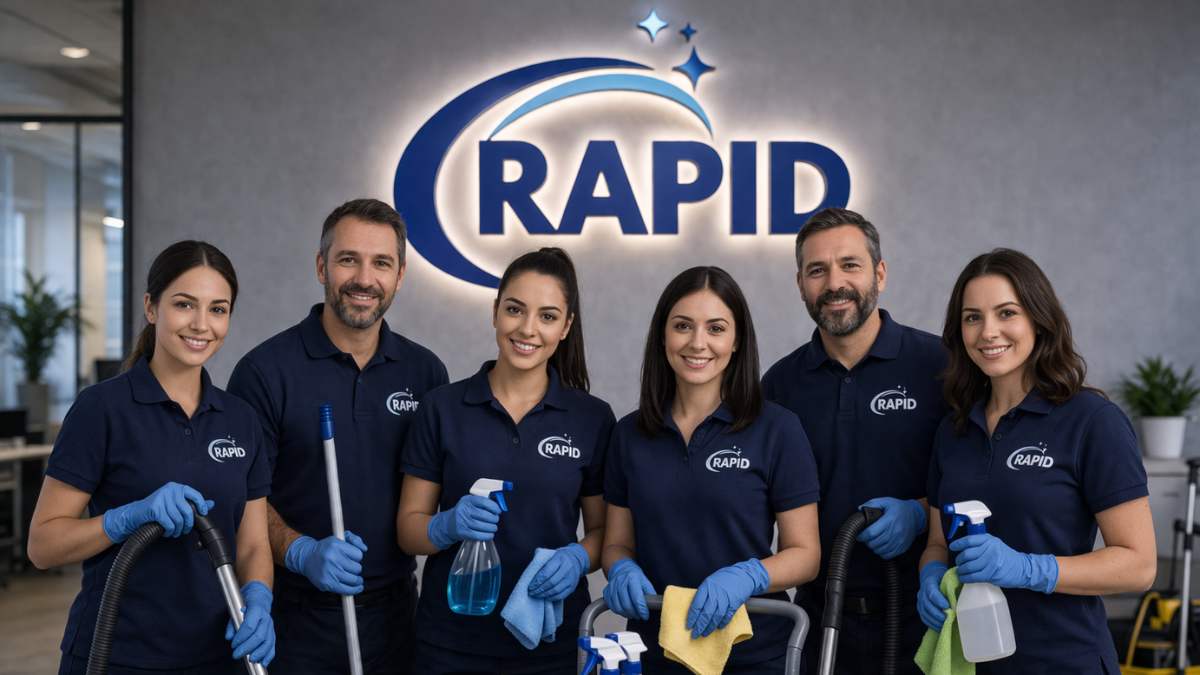 Rapid Takarítás csapata professzionális takarítási szolgáltatásokhoz Budapesten és Pest megyében