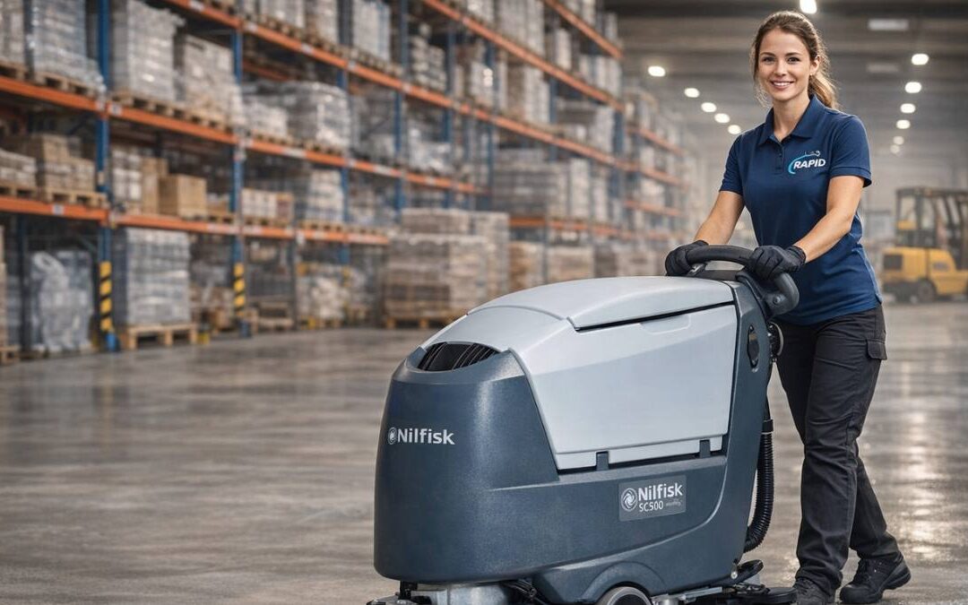 Ipari padlótisztítás csarnokokban – technológia és vegyszer választás takarítás cégeknek